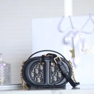 Dior CD Signature Elliptical Camera Bag - Image 8