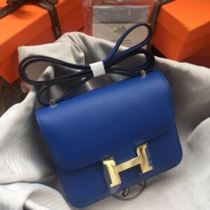 Hermes Constance Blue Bag