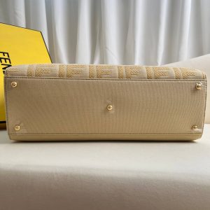 Fendi X-Tote Bag In Canvas Bag - Image 6