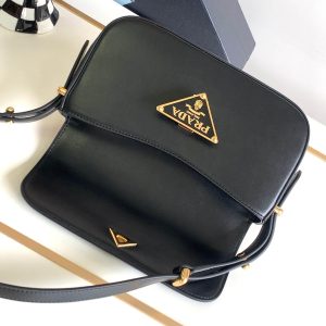 Prada Embleme Saffiano Shoulder Bag - Image 8