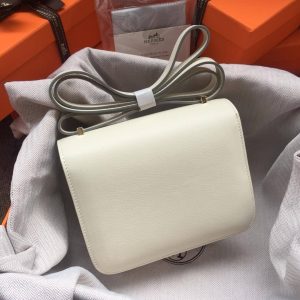 Hermes Constance White Bag - Image 6