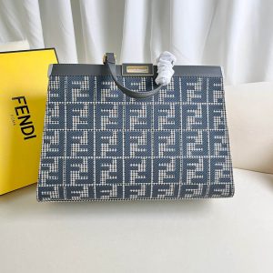 Fendi X-Tote Bag In Canvas Bag - Image 3