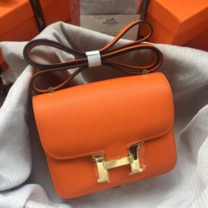 Hermes Constance Orange Bag
