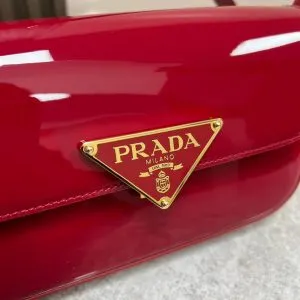 Prada Embleme Saffiano Shoulder Bag - Image 5