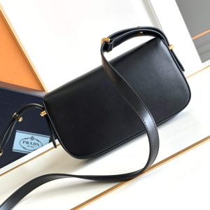 Prada Embleme Saffiano Shoulder Bag - Image 7