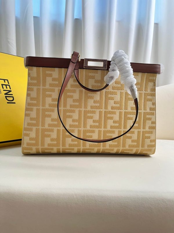 Fendi X-Tote Bag In Canvas Bag