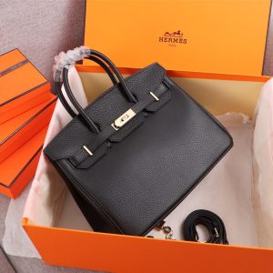 Hermes Birkin Leather Bag - Image 2