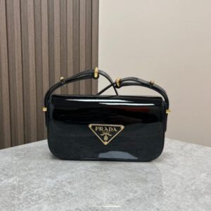 Prada Embleme Saffiano Shoulder Bag