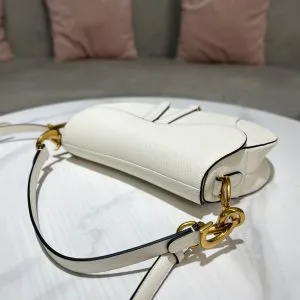 Dior Saddle White Bag - Image 7