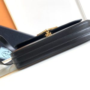 Prada Embleme Saffiano Shoulder Bag - Image 2