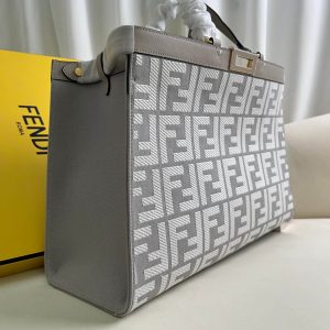 Fendi X-tote Bag In Canvas Bag - Image 3