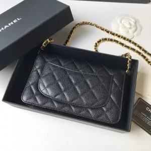 Chanel WOC Caviar Leather Bag - Image 2