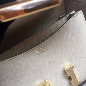 Hermes Constance White Bag - Image 3