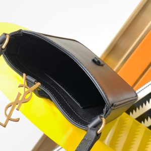 YSL Le 5 À 7 Mini Black Bag - Image 5