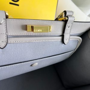 Fendi X-tote Bag In Canvas Bag - Image 6