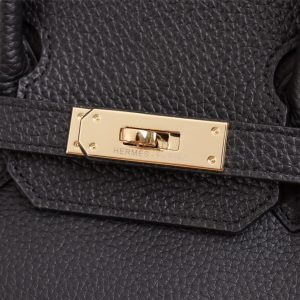 Hermes Birkin Leather Bag - Image 3