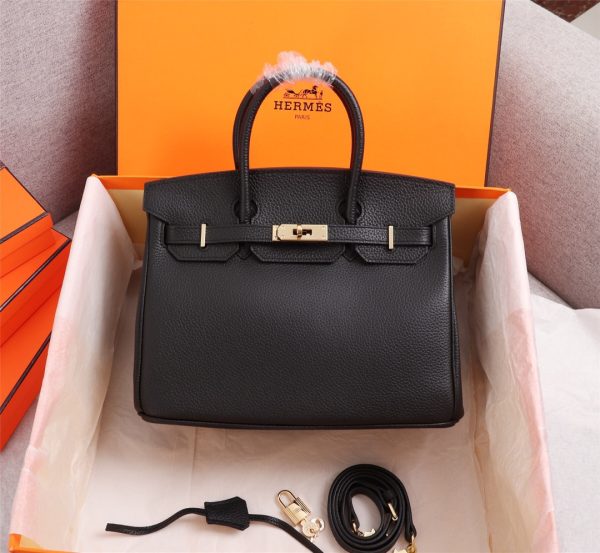Hermes Birkin Leather Bag
