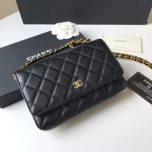 Chanel WOC Caviar Leather Bag - Image 3