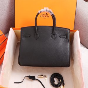 Hermes Birkin Leather Bag - Image 5