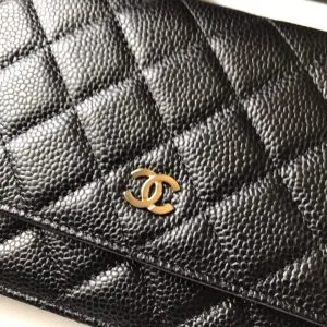 Chanel WOC Caviar Leather Bag - Image 4