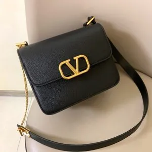 Valentino VSling Crossbody Black Bag - Image 2