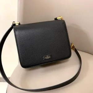 Valentino VSling Crossbody Black Bag - Image 3