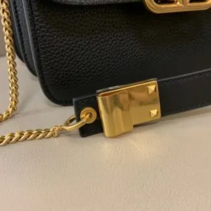 Valentino VSling Crossbody Black Bag - Image 5