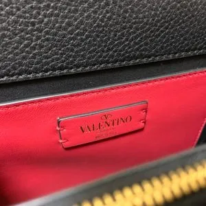 Valentino VSling Crossbody Black Bag - Image 9