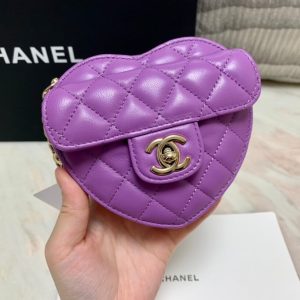 Chanel CC Love Heart Bag - Image 3