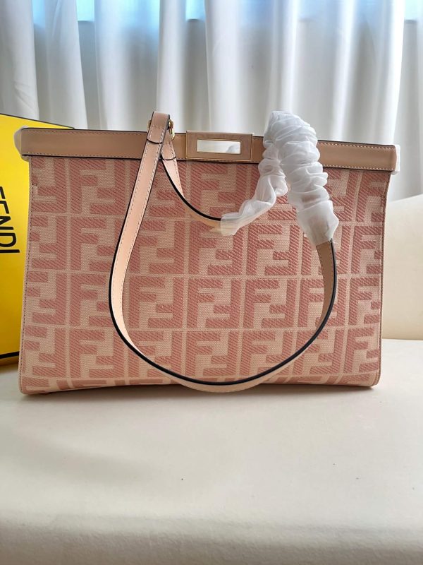 Fendi X-Tote Bag In Canvas Bag