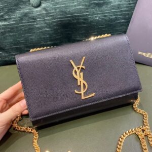 YSL Kate Black Bag Gold Hardware