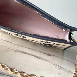 LV Toiletry Pouch On Chain - Image 6