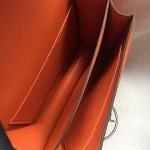 Hermes Constance Orange Bag - Image 9