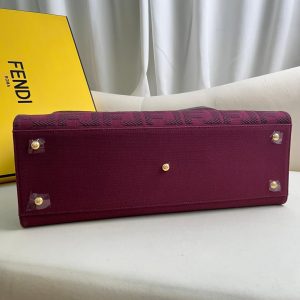 Fendi X-tote Bag In Canvas Bag - Image 8