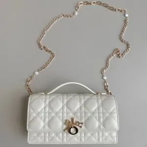 Lady Dior Top Handle Bag - Image 8