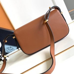 Prada Embleme Saffiano Shoulder Bag - Image 9
