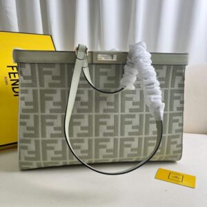 Fendi  X-tote Bag In Canvas Bag