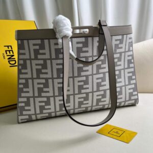 Fendi  X-tote Bag In Canvas Bag