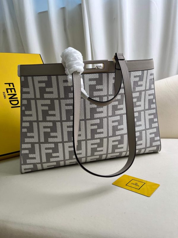 Fendi X-tote Bag In Canvas Bag