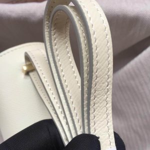 Hermes Constance White Bag - Image 8