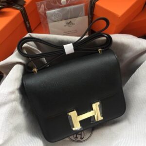 Hermes Constance Black Bag